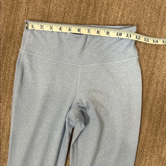 Athleta Girl High Rise Softluxe Chit Chat Flare Pant Bluebell Heather Size XL/14 - Picture 4 of 8